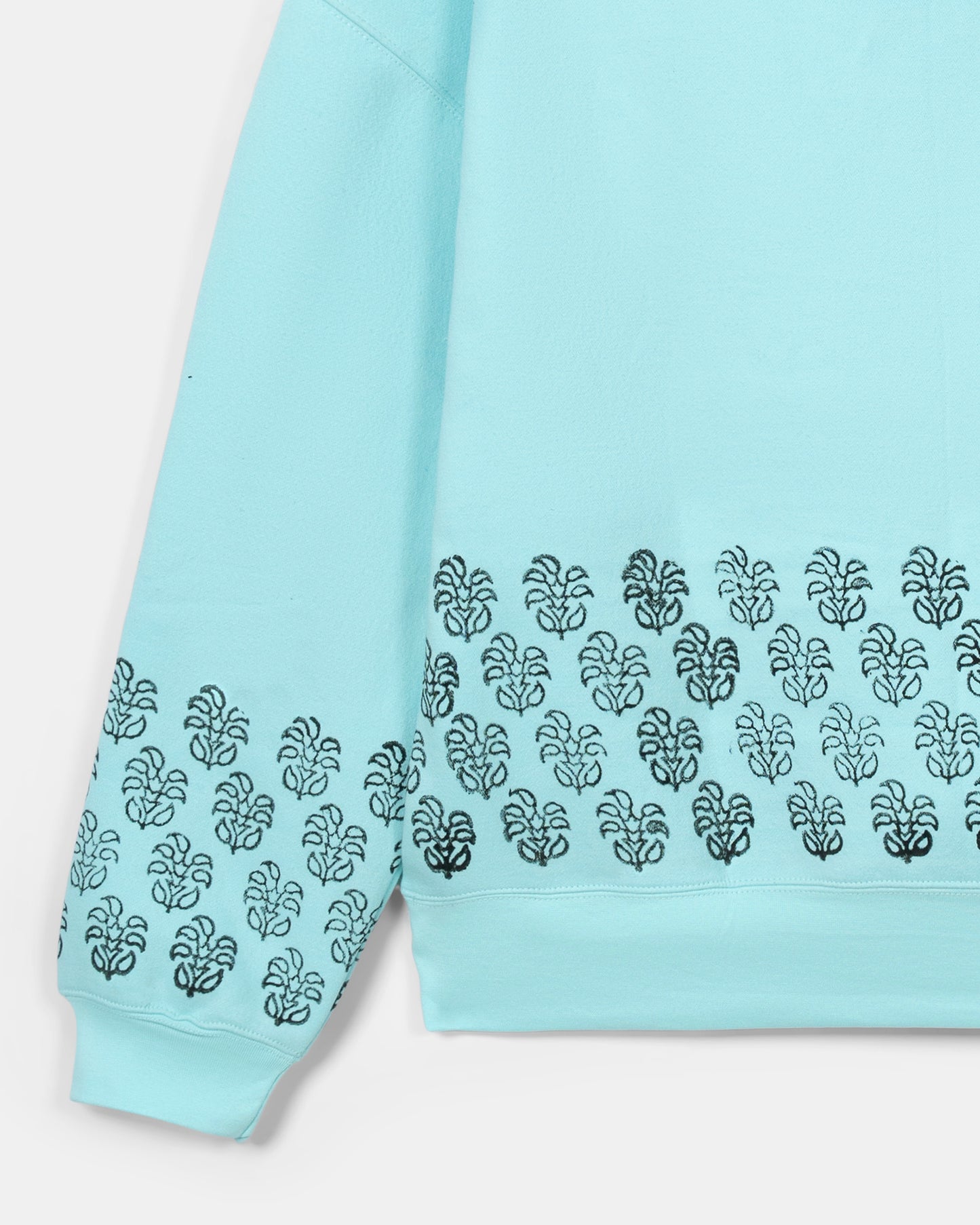 BLUE BLOOM HOODIE - Khoja.co
