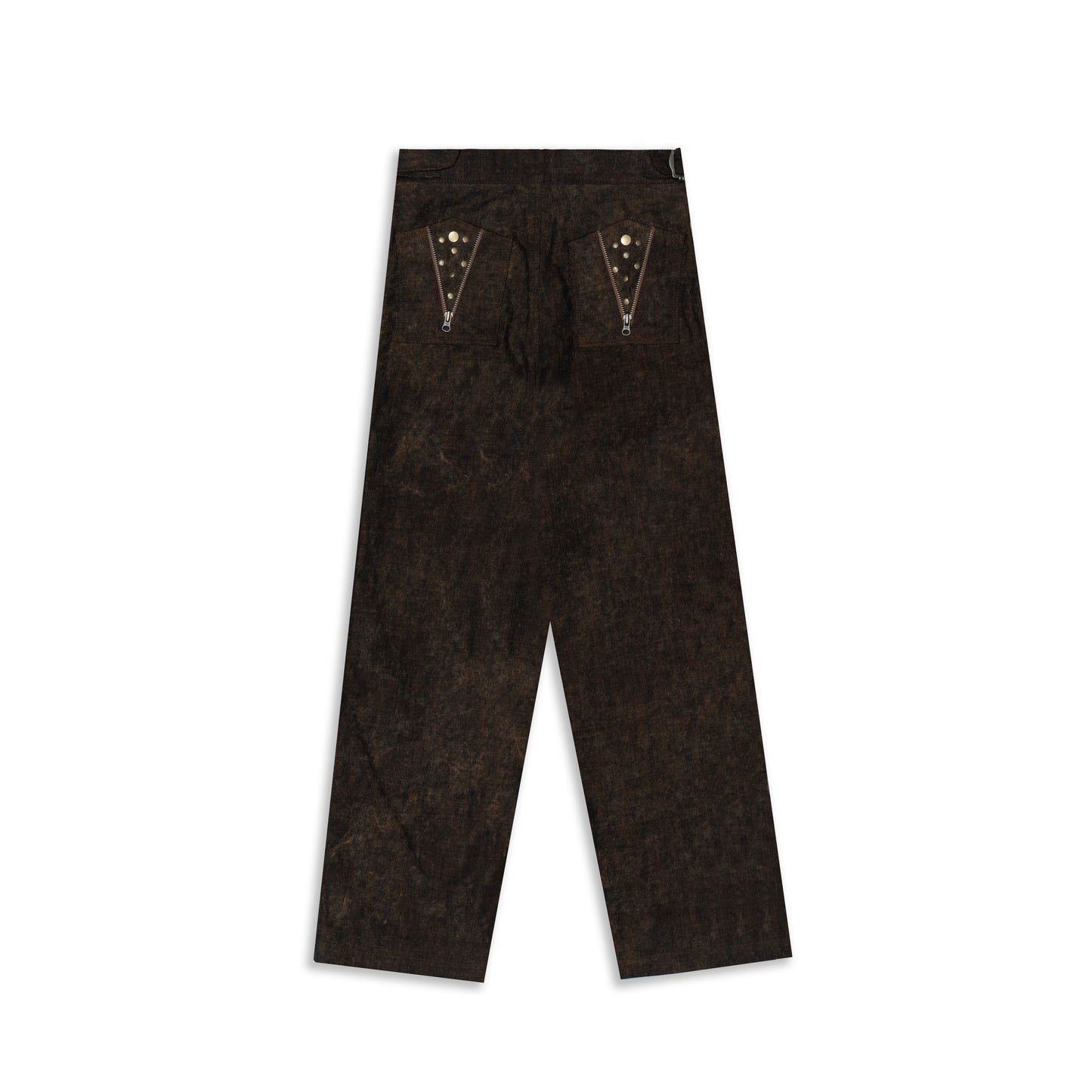BRASS BOUND ACIDWASH PANTS - Khoja.co