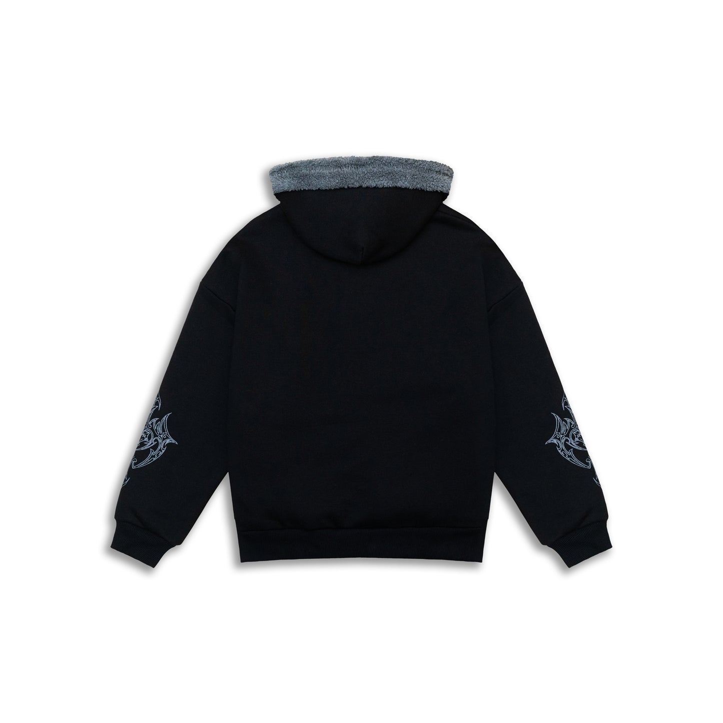 FUR-LINED BOLD KHOJA HOODIES - Khoja.co