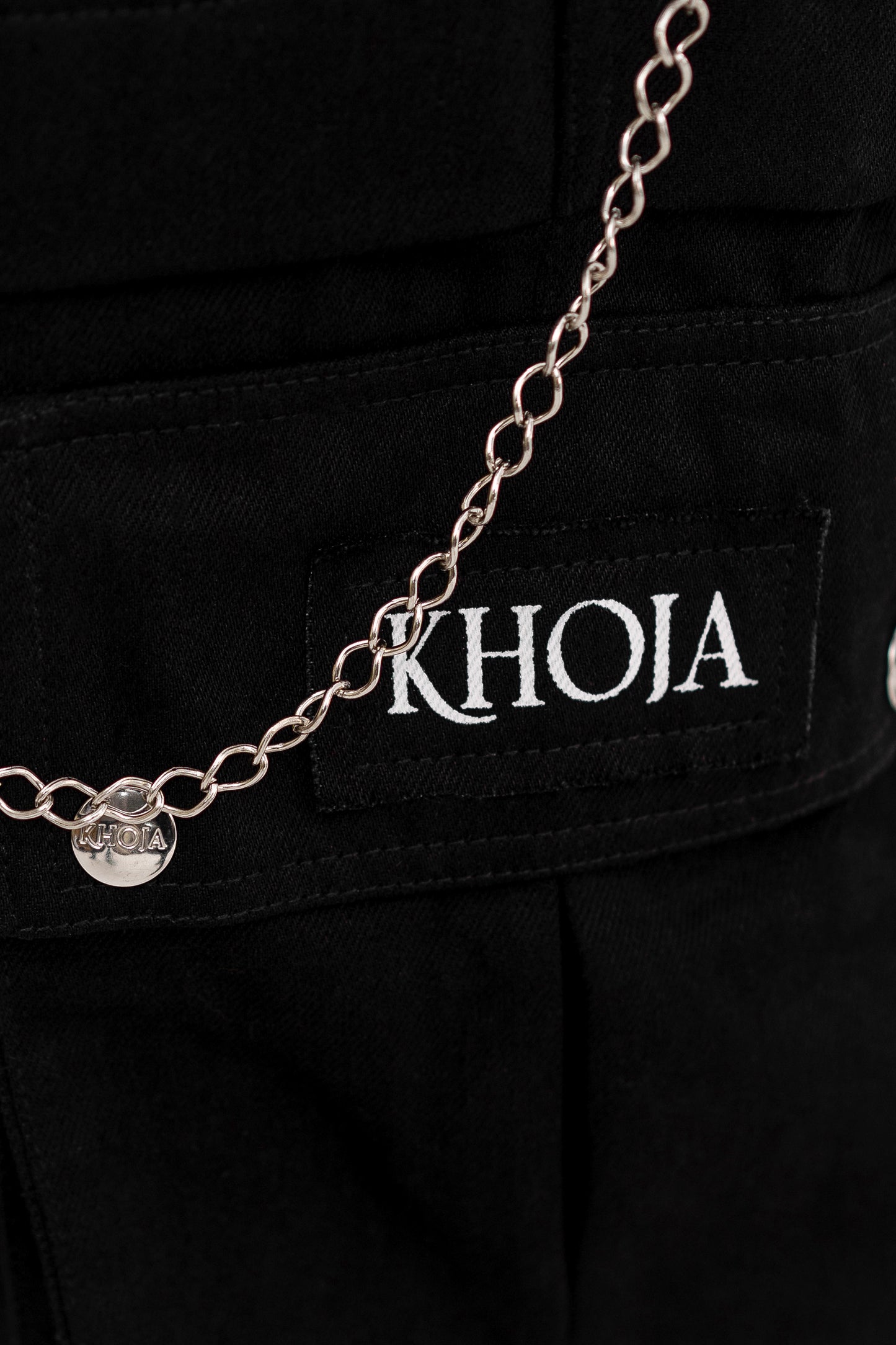 “Midnight Loom" Woven Cotton Trousers - Khoja.co