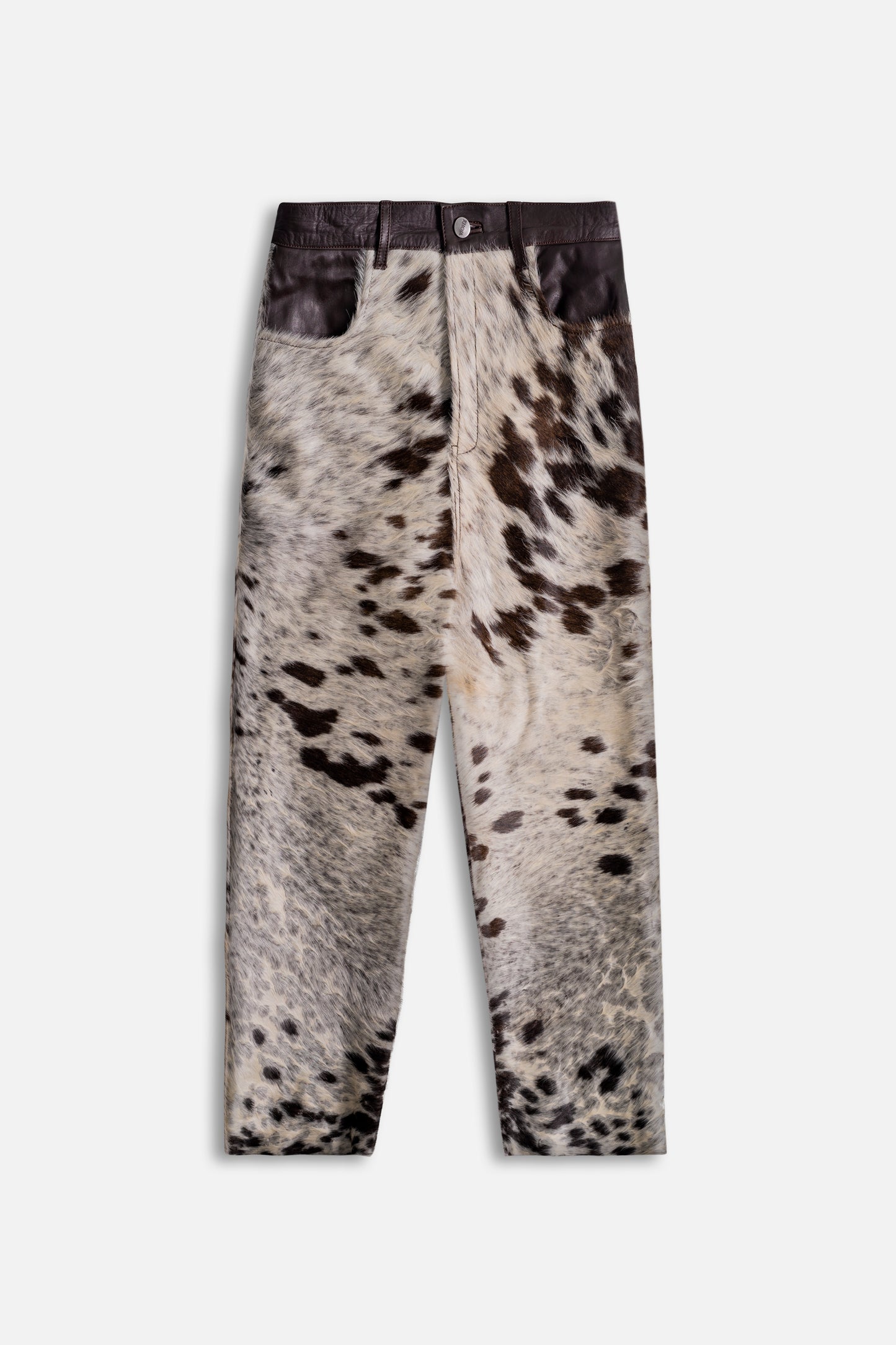 “The Majestic Mirage" Hair-on Leather Pants - Khoja.co