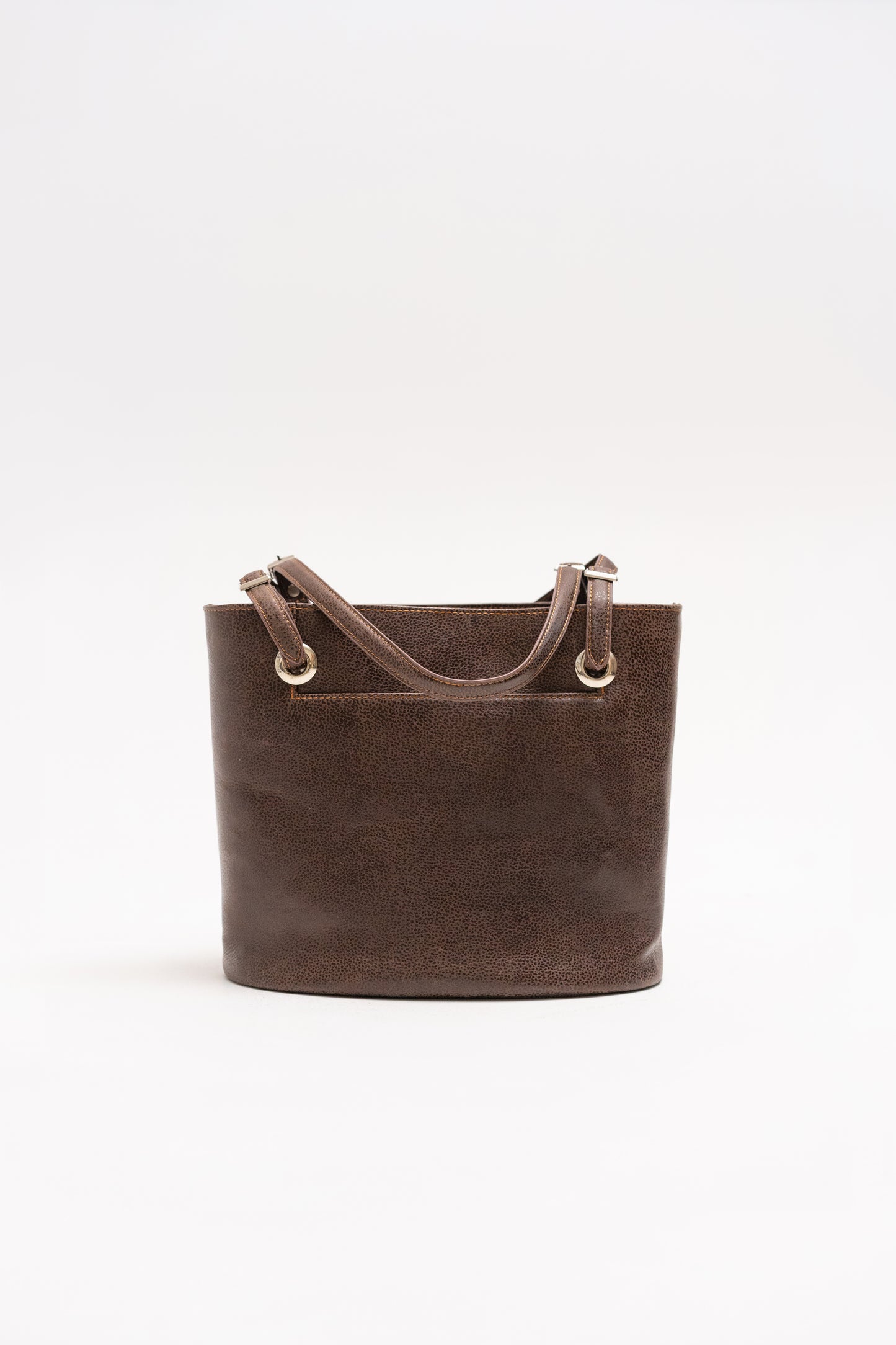 "Urban Neutrals" Leather Hand Bag - Khoja.co