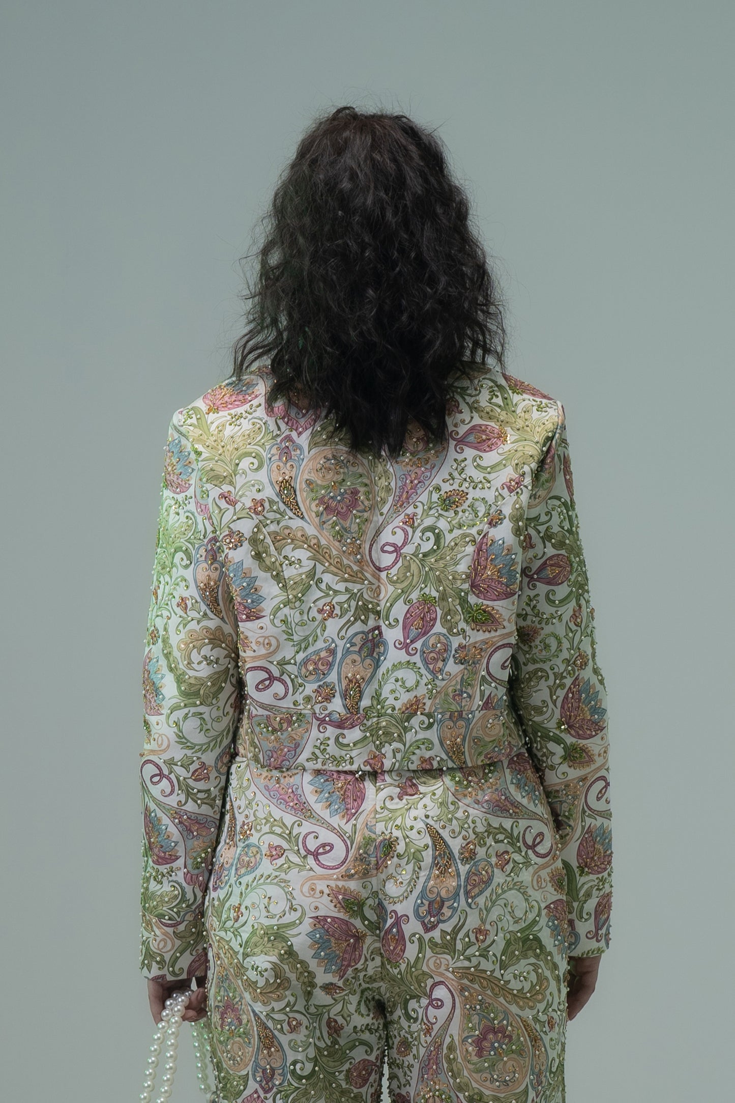 ARTISAN PAISLEY CROP JACKET - Khoja.co