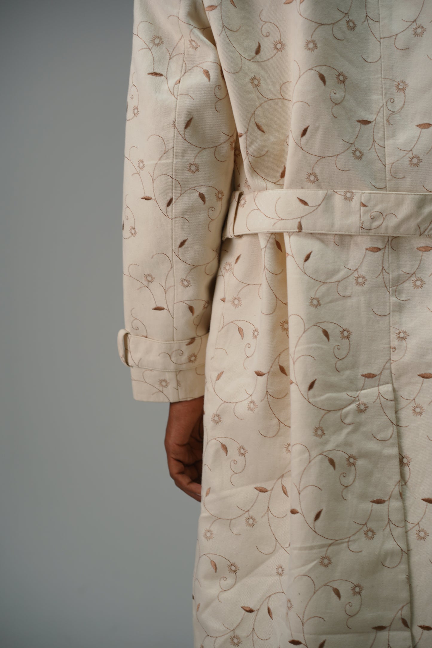 LUXE LEAF TRENCH - Khoja.co