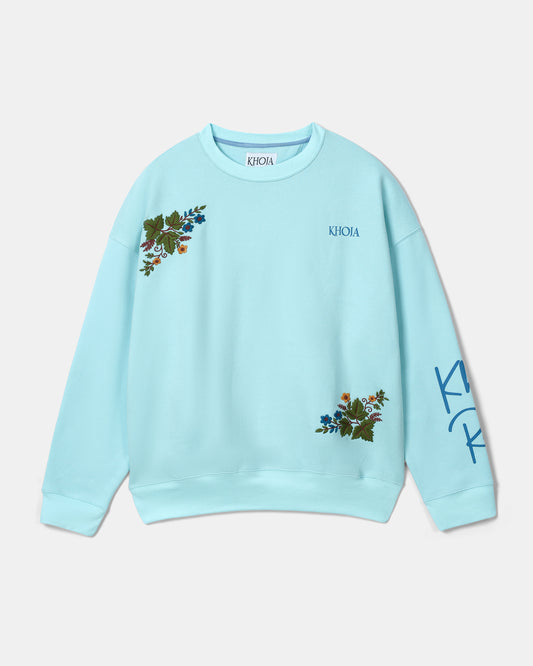 FLORAL SWEATSHIRT - Khoja.co