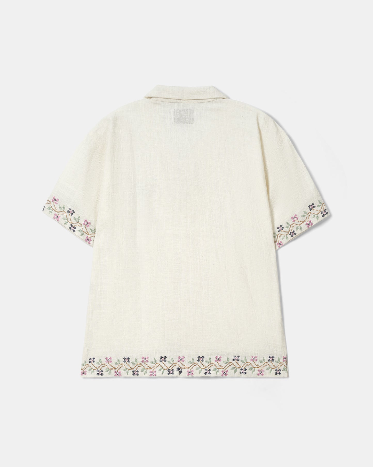 WHITE HEIRLOOM BUTTON DOWN - Khoja.co