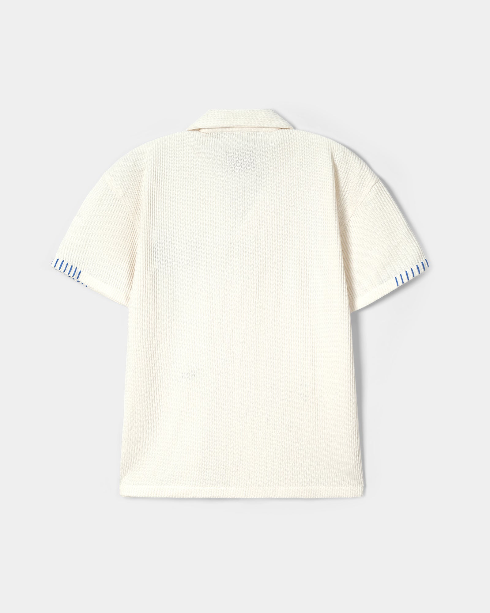 WAFFLE BUTTON DOWN - Khoja.co