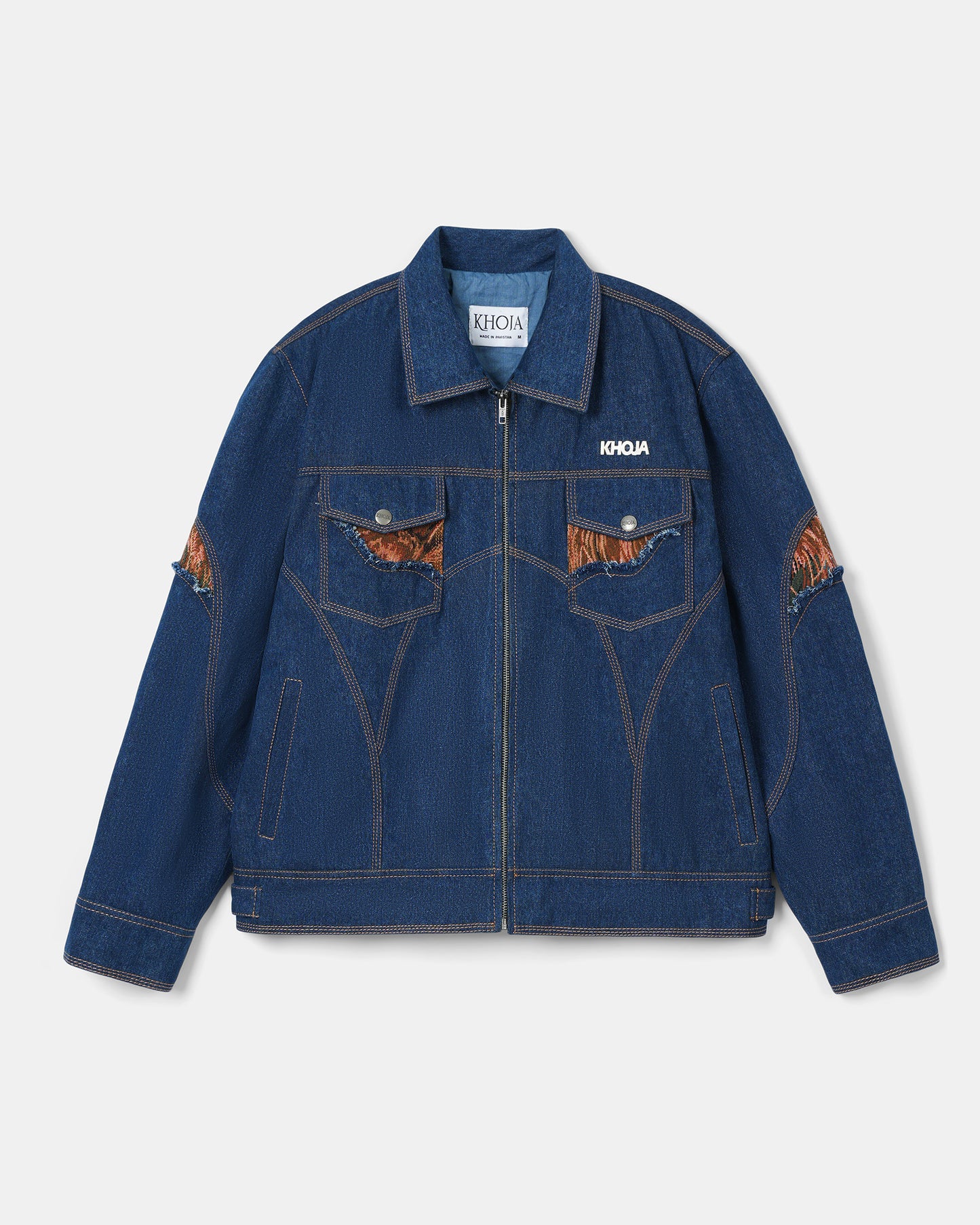 DENIM LUXE JACKET - Khoja.co