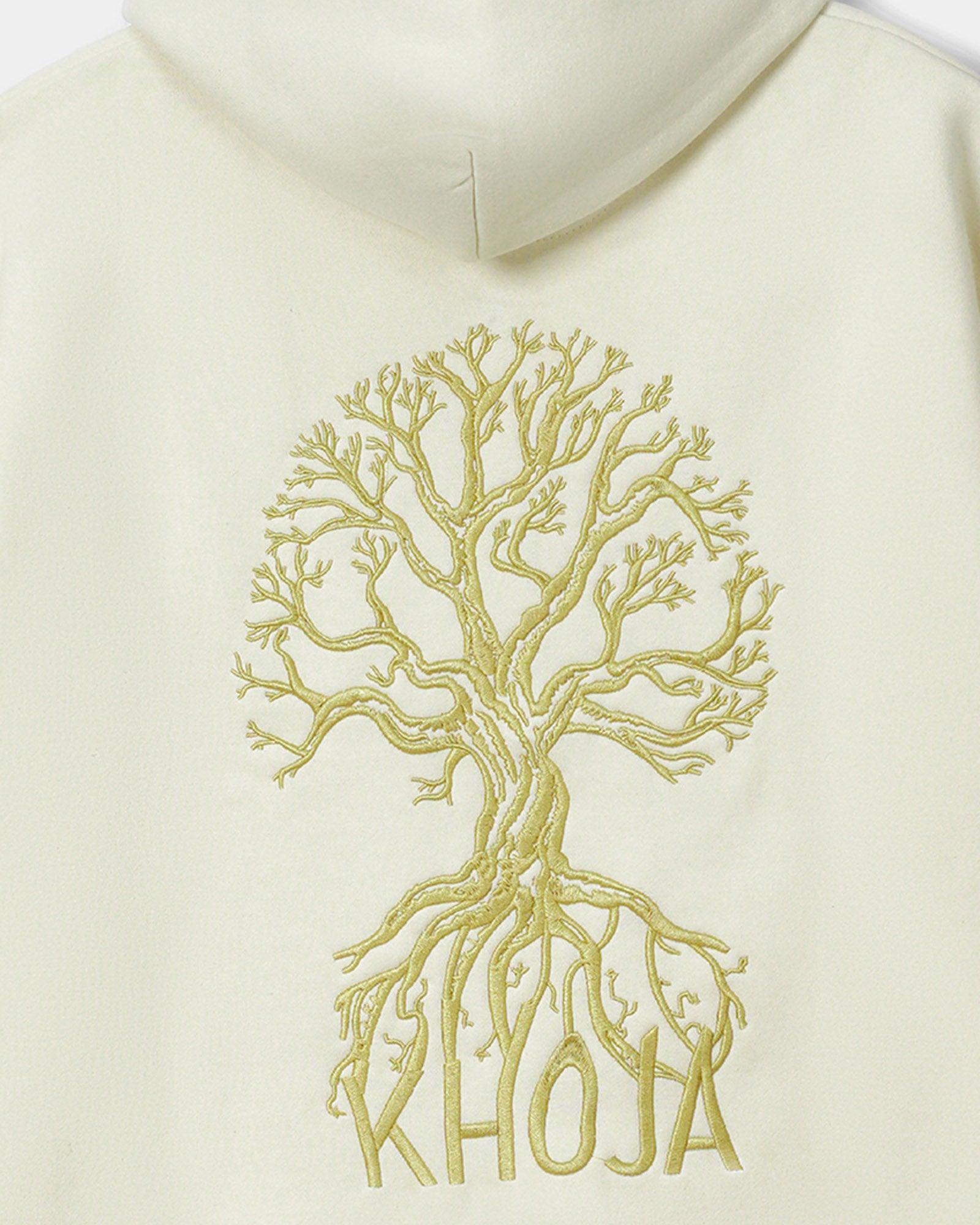 BEIGE GOLDEN ROOTS HOODIE - Khoja.co