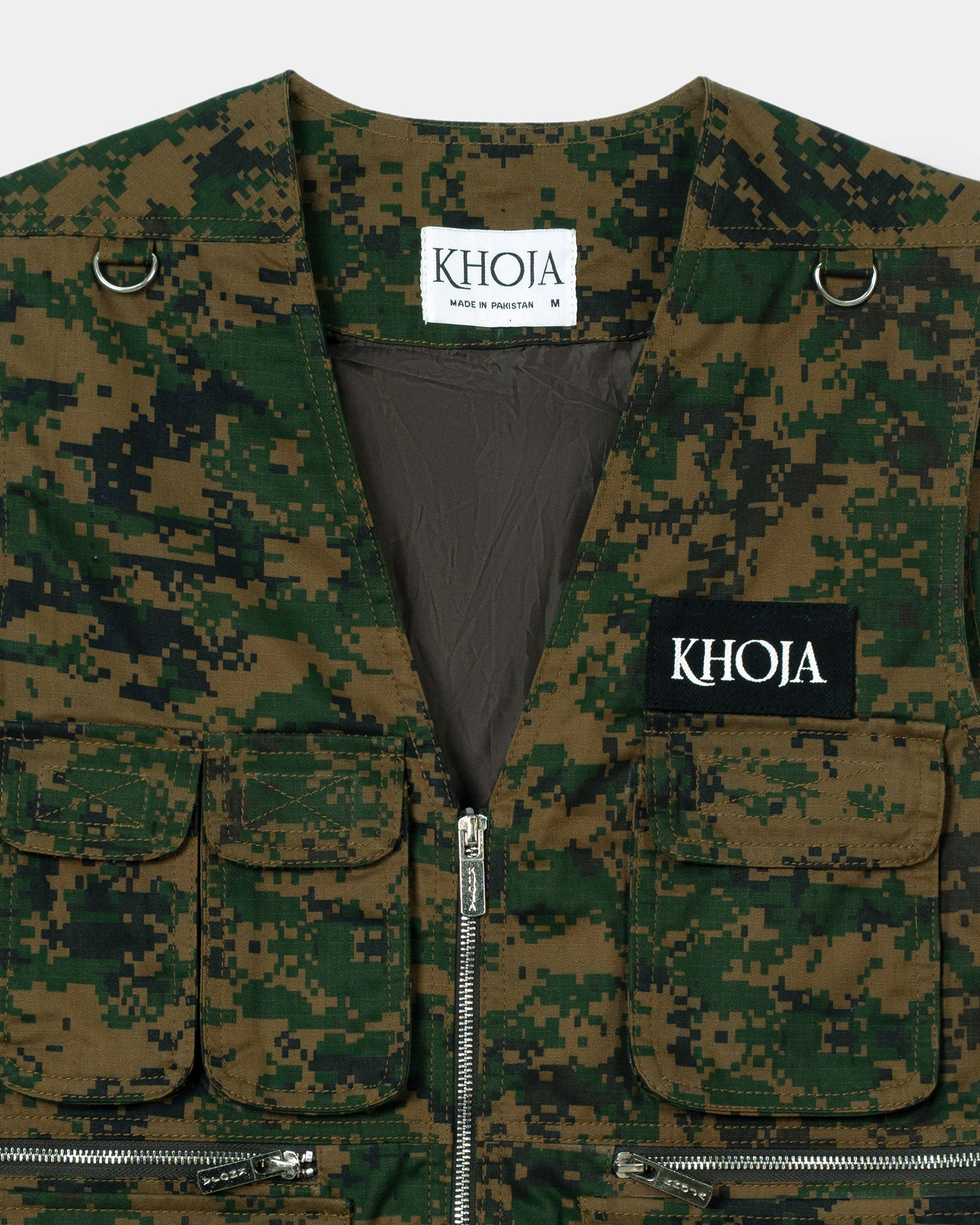 CAMOUFLAGE UTILITY VEST - Khoja.co