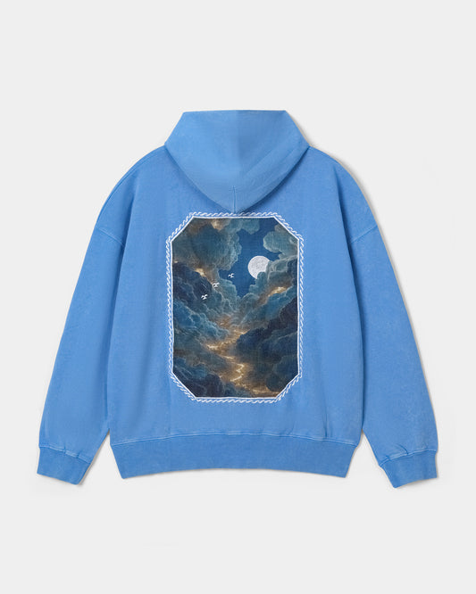 PHANTOM SKY BLUE HOODIE - Khoja.co