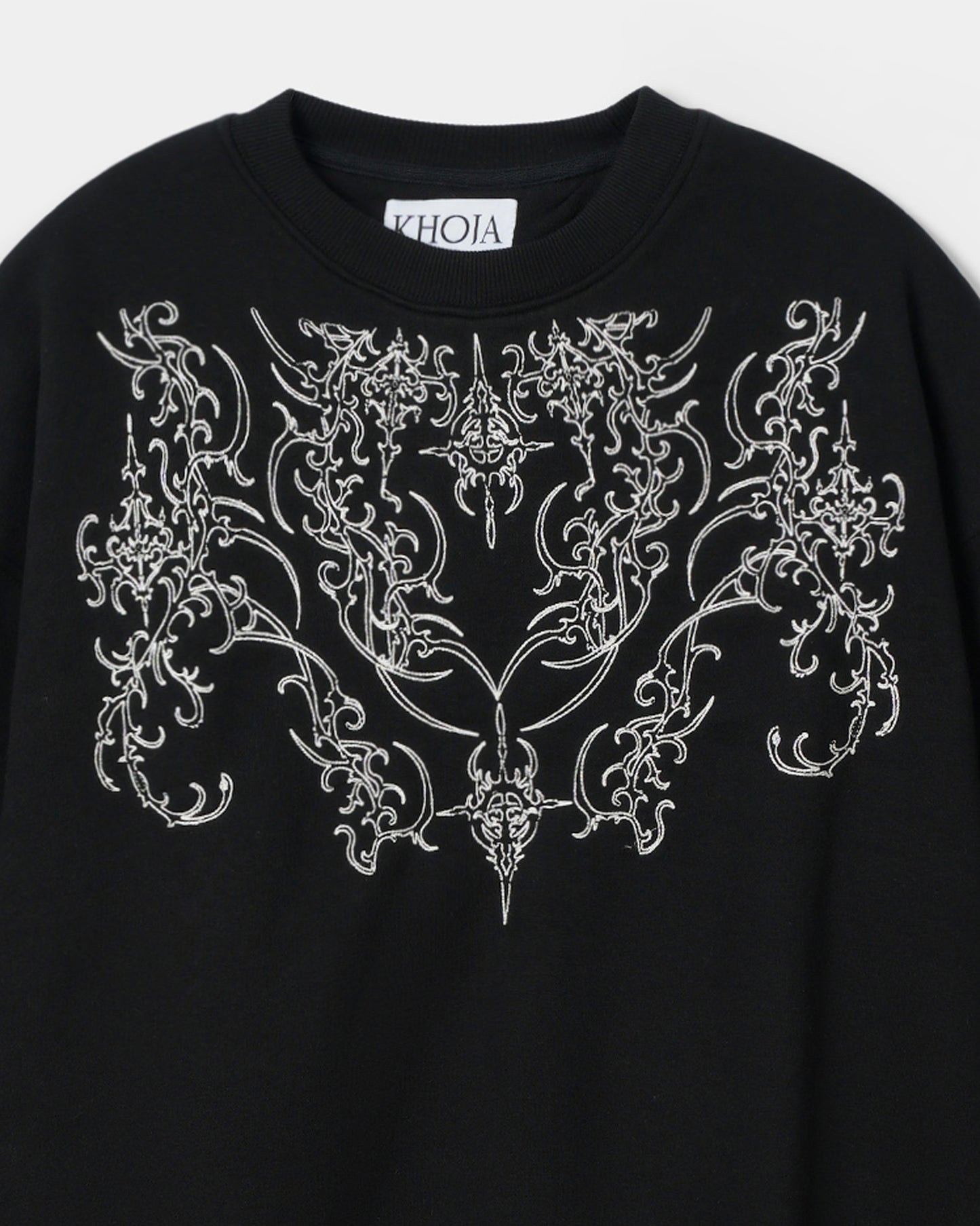 BLACK PHANTOM VEIN SWEATSHIRT - Khoja.co