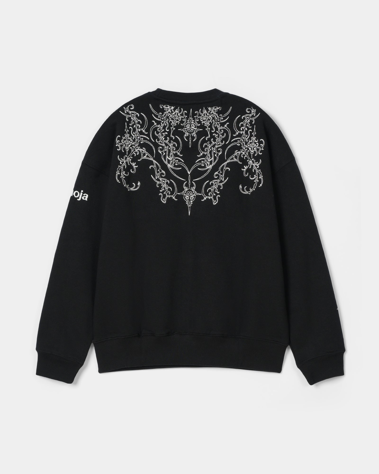 BLACK PHANTOM VEIN SWEATSHIRT - Khoja.co