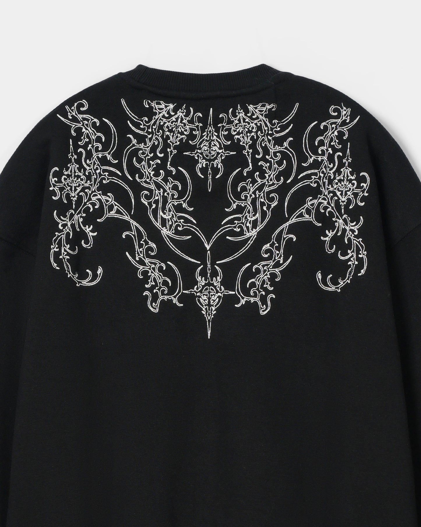 BLACK PHANTOM VEIN SWEATSHIRT - Khoja.co