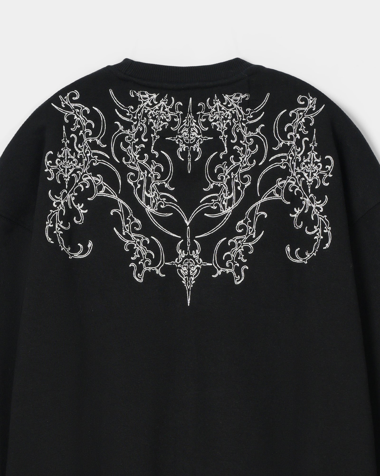 BLACK PHANTOM VEIN SWEATSHIRT - Khoja.co