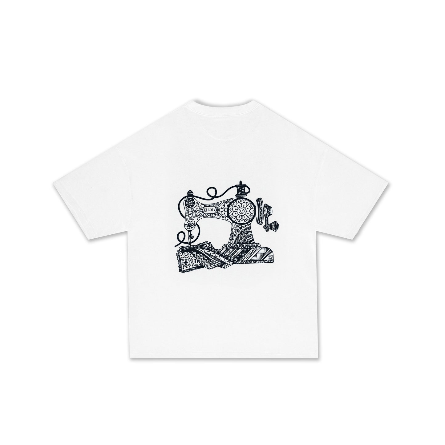 SEW MACHINE WHITE TEE