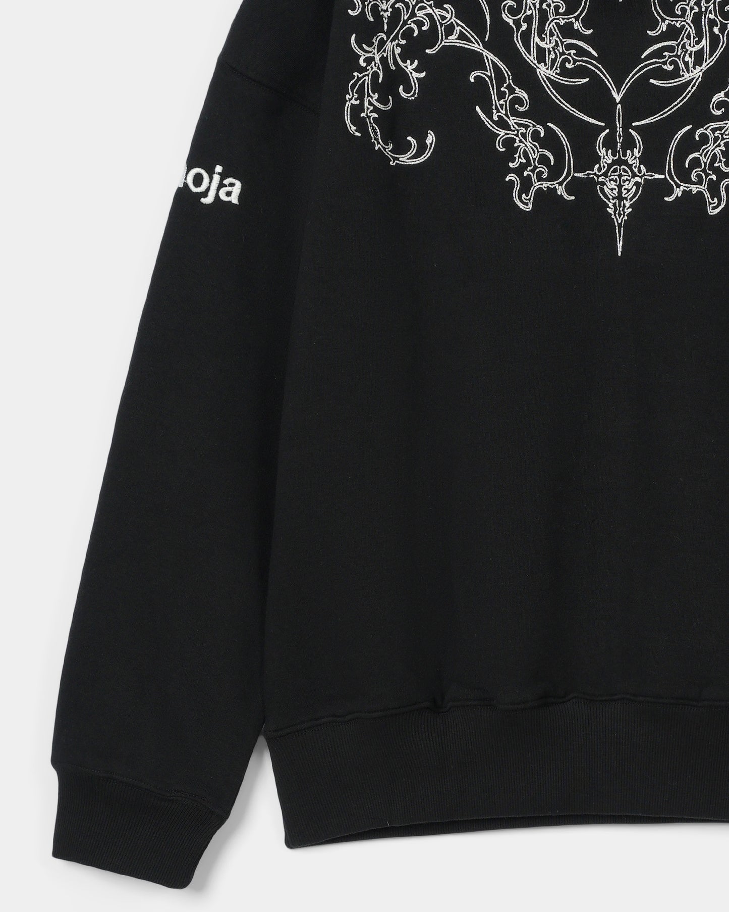 BLACK PHANTOM VEIN SWEATSHIRT - Khoja.co