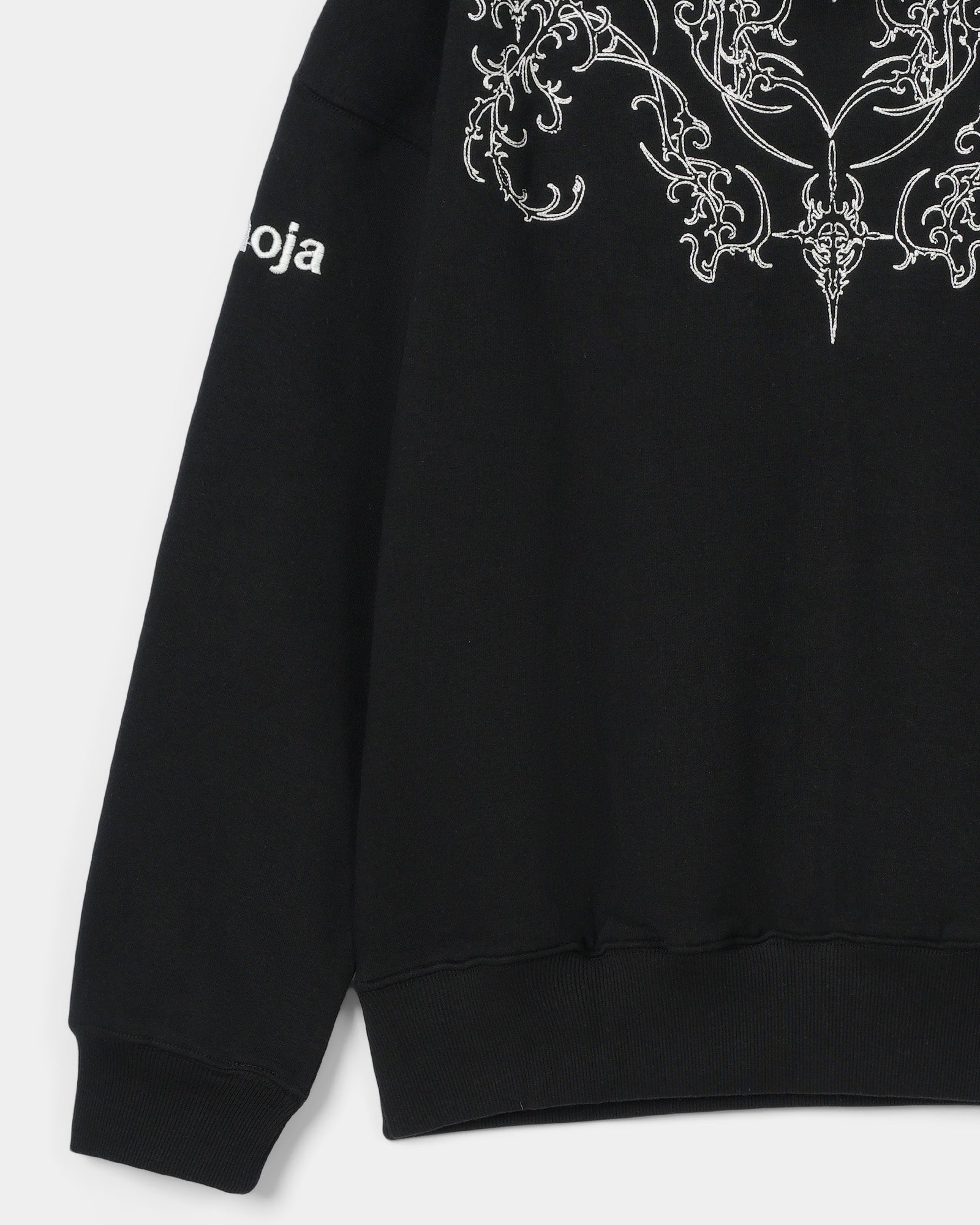 BLACK PHANTOM VEIN SWEATSHIRT - Khoja.co