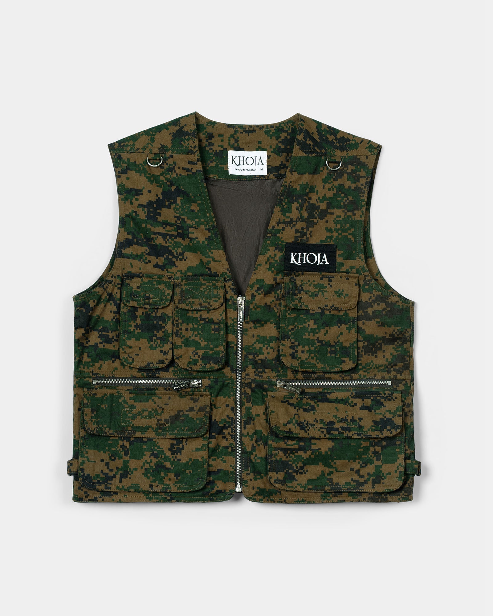 CAMOUFLAGE UTILITY VEST - Khoja.co