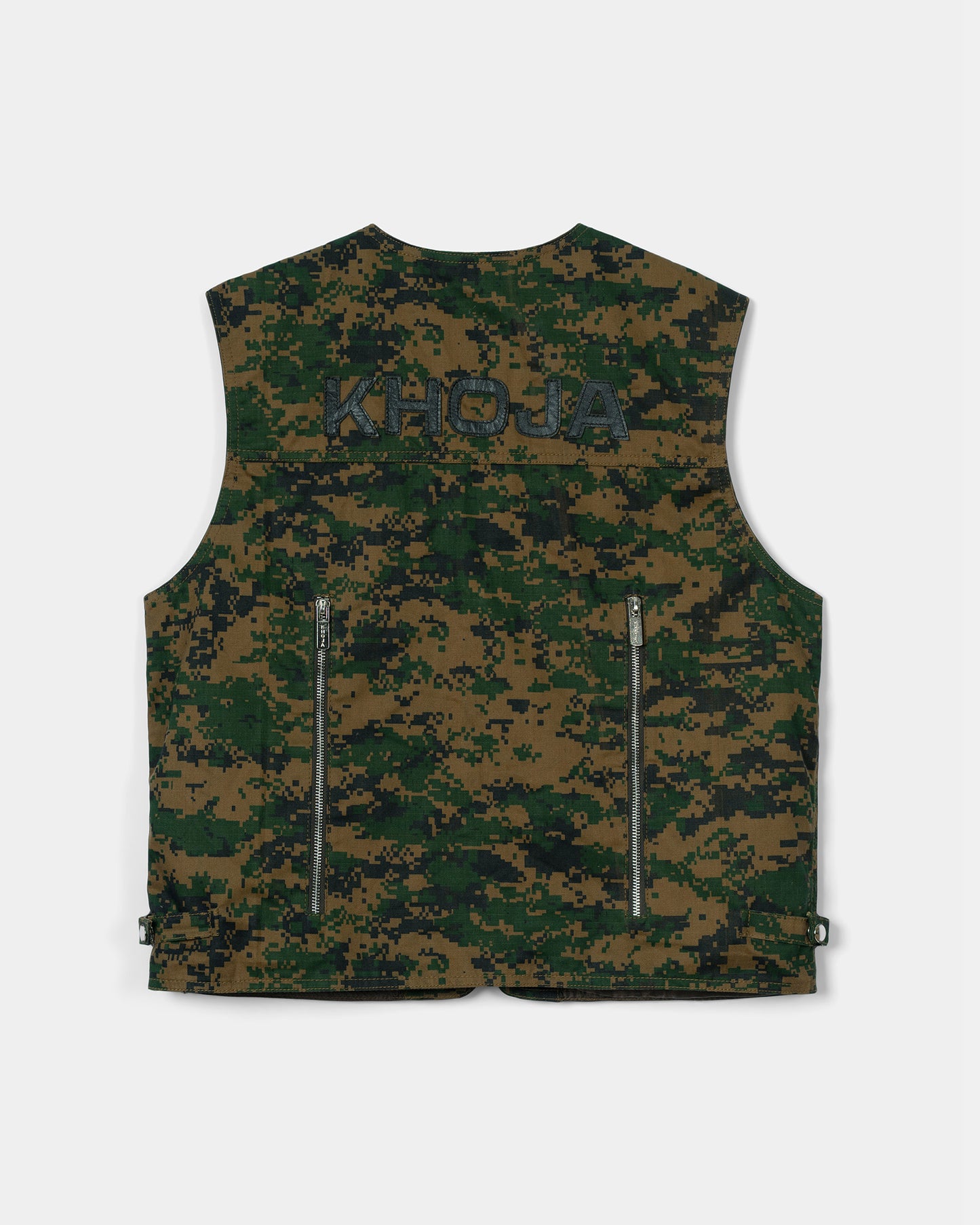 CAMOUFLAGE UTILITY VEST - Khoja.co