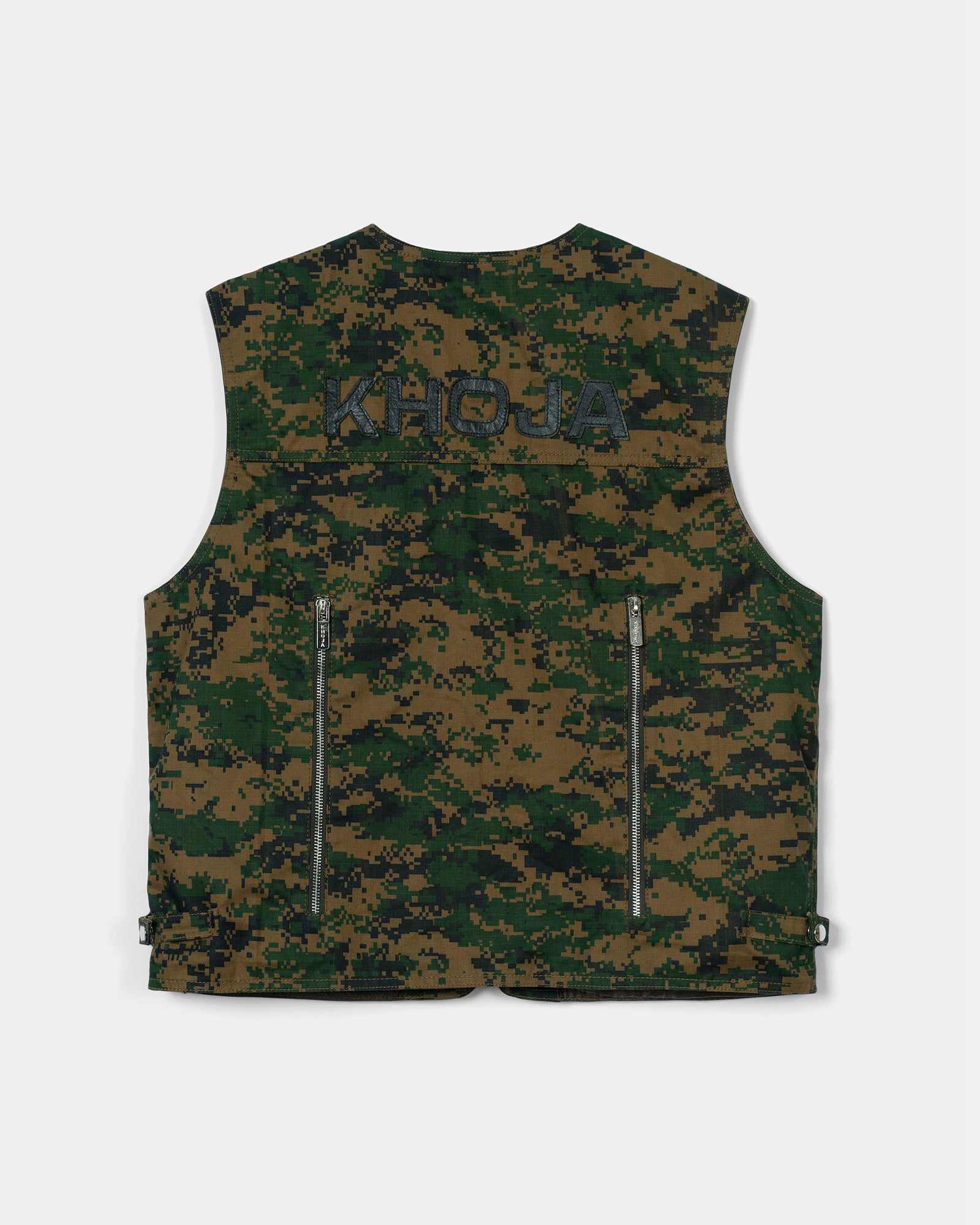 CAMOUFLAGE UTILITY VEST - Khoja.co
