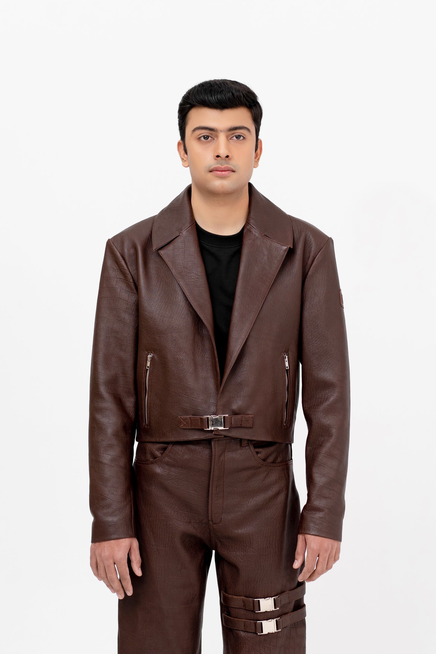 “Aureate Fastenings" The Regal Sheepskin Jacket - Khoja.co