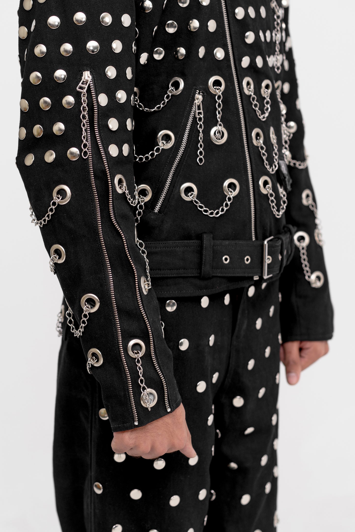 "Buttoned Blast Ensemble" Fiber Jacket - Khoja.co