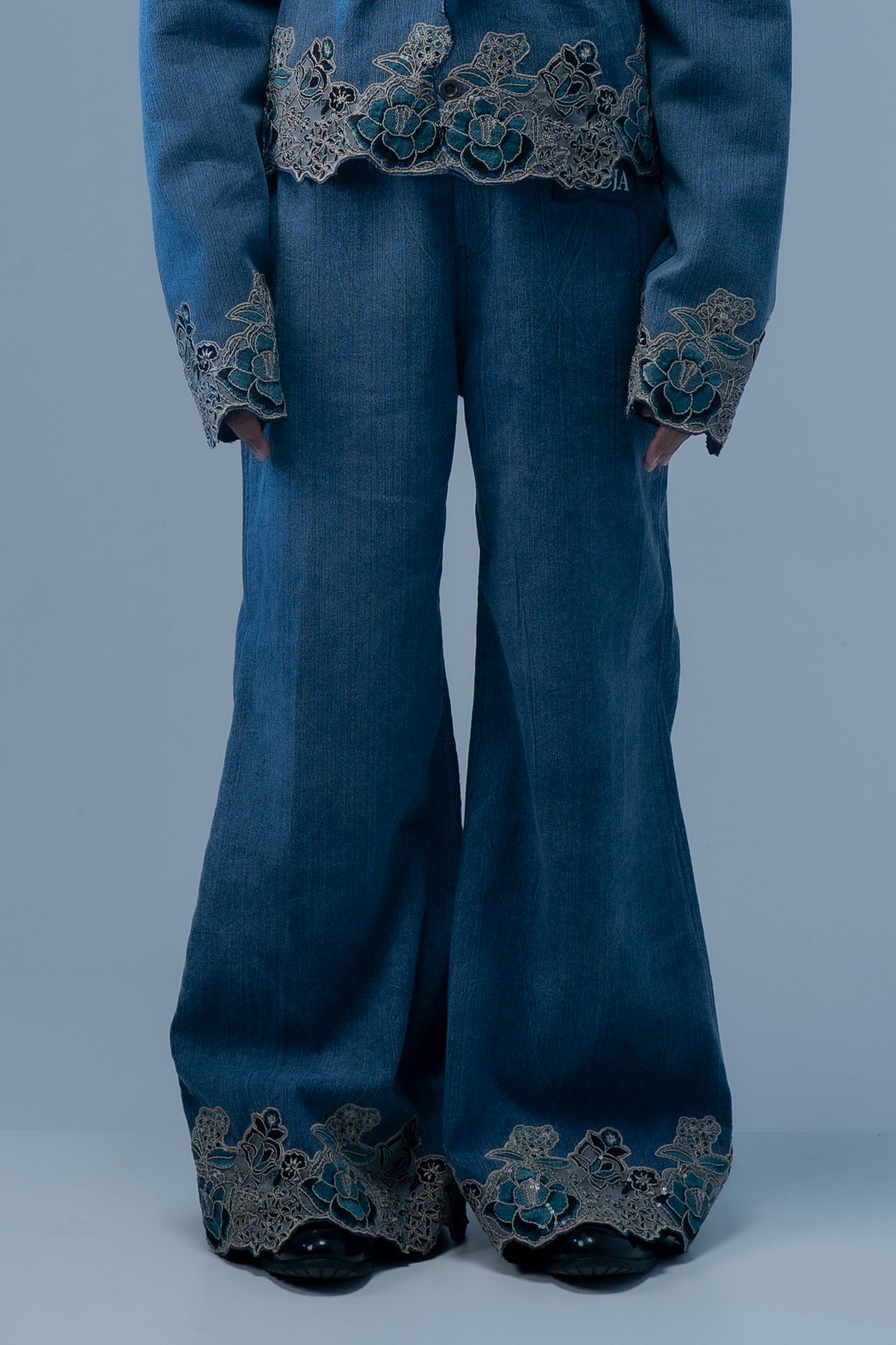 ETERNAL BLOOM ACIDWASH PANTS