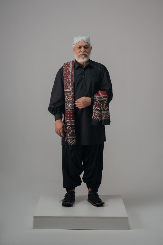 BALOCH BLACK REGAL WEAR