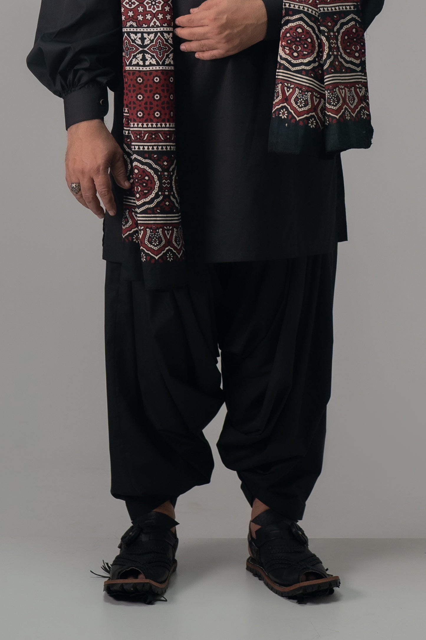 BALOCH BLACK REGAL WEAR