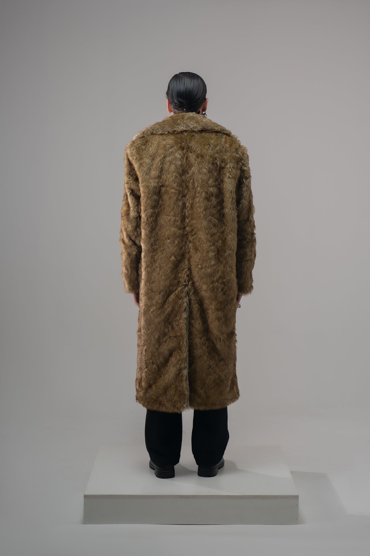 BROWN MAJESTY FUR COAT