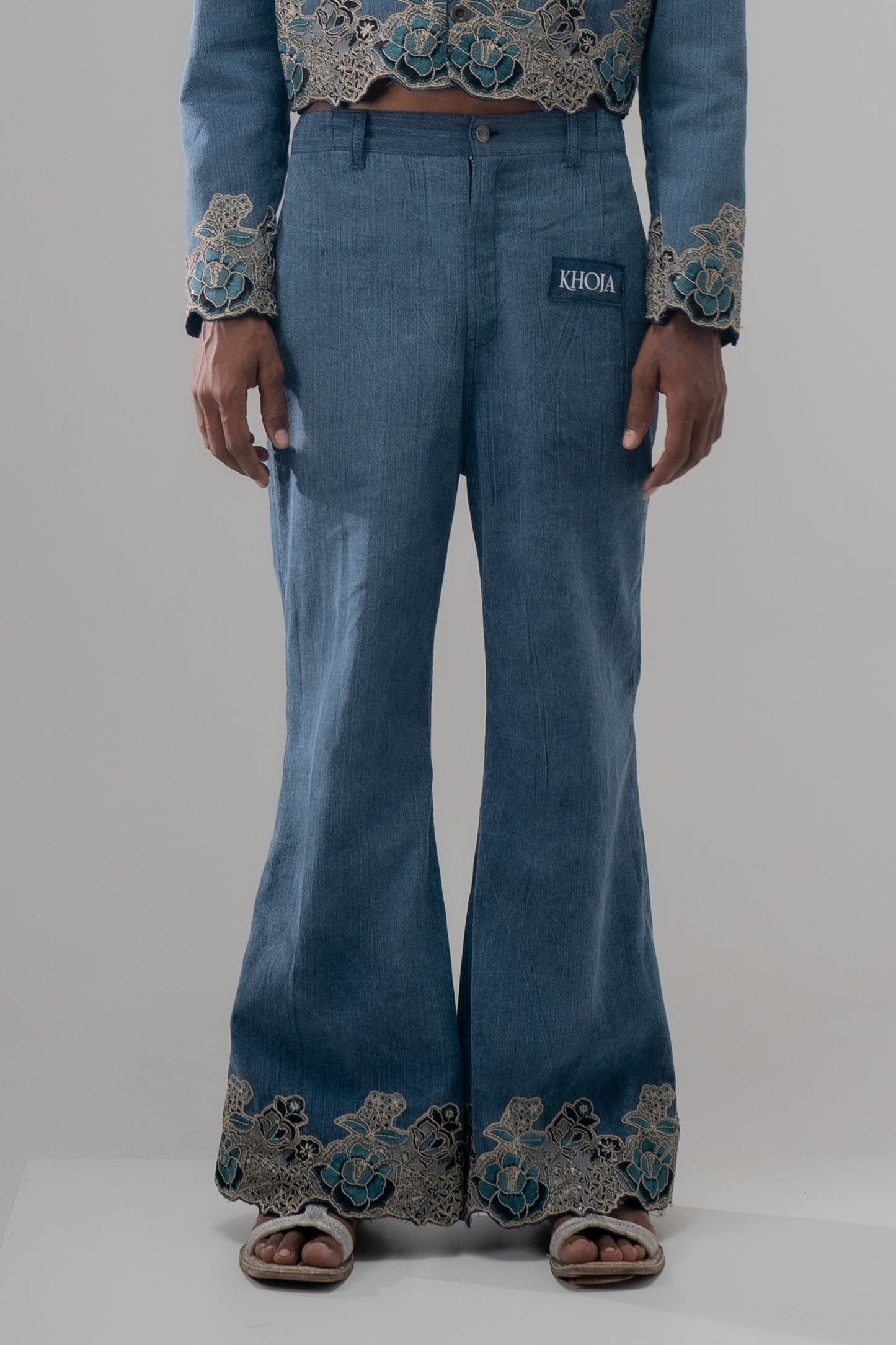 ETERNAL BLOOM ACIDWASH PANTS