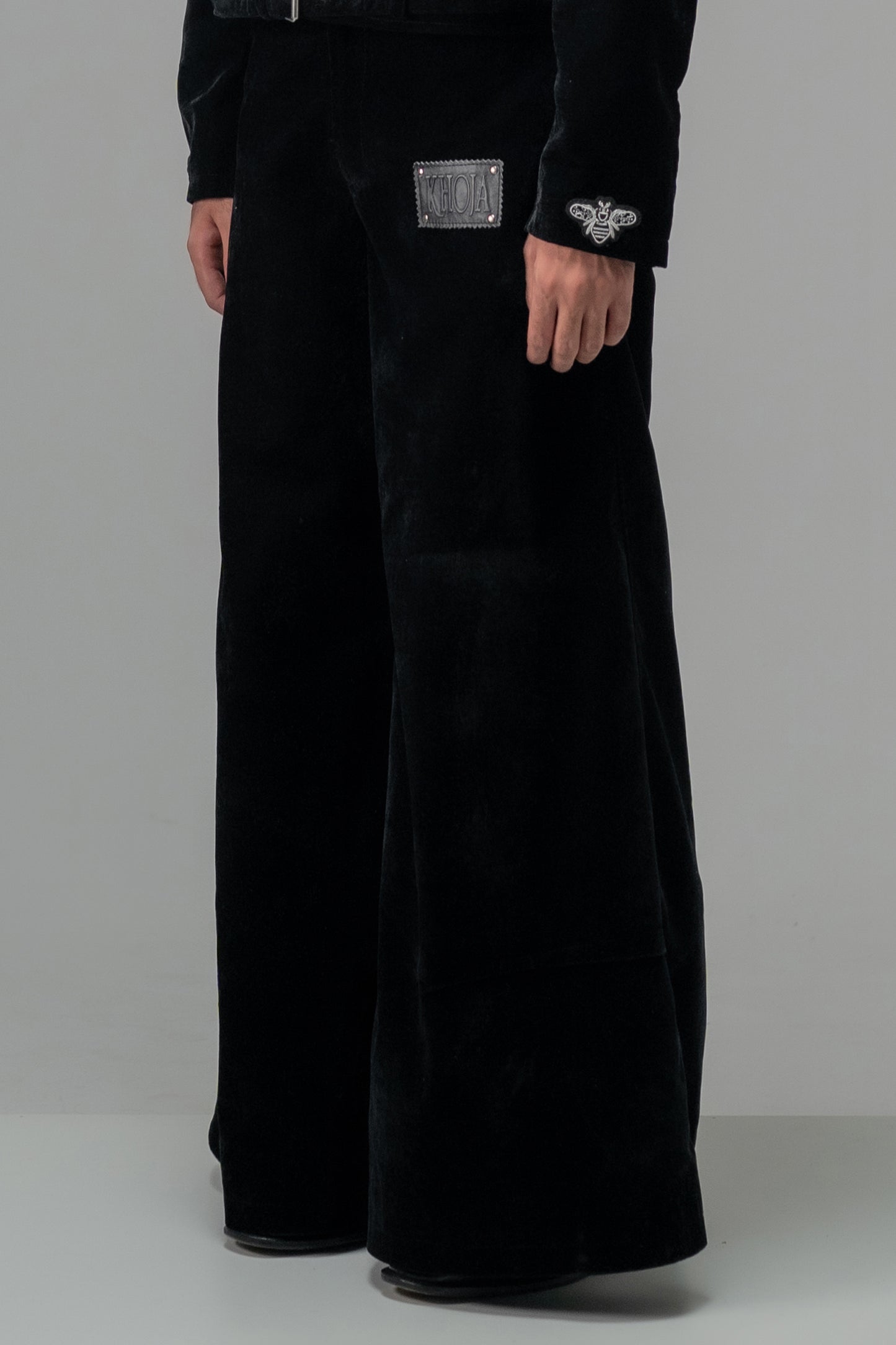 ONYX VELVET TROUSERS